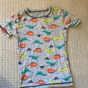 Boy’s dinosaur pajamas